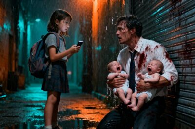 Hungry Girl Found Him Shot and Holding His Twins — She Didn’t Know He Was the Billionaire Skye Jackson always took the long route home.