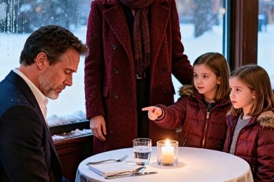 He always reserved a table for two on Christmas Eve, but he dined alone with his grief. Until a single mother and her twin daughters approached him and asked a question no adult would dare to ask. The ending will restore your faith in humanity