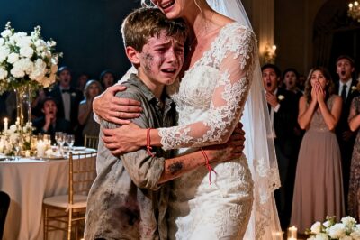 While begging for food at a lavish wedding, a young boy froze, recognizing the bride as his long-lost mother. The groom’s decision brought tears to the eyes of all the guests