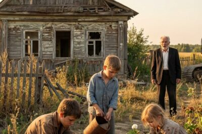 A millionaire returned to the house he had abandoned decades ago, fully intending to tear it down. But what he discovered inside changed the course of his life forever.