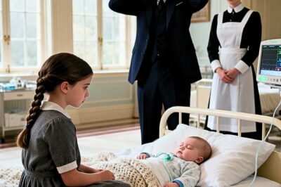 The little boy was only 30 days old — but what the nanny’s daughter did brought the millionaire father to tears