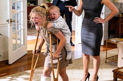 A girl with a br0ken leg drags her sta.rving brother away from her stepmother. Until a millionaire sees them and…