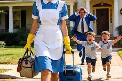 For no reason at all, the millionaire fired the nanny — and what his children said changed everything…