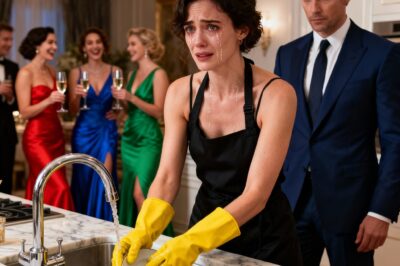They forced her to wash dishes at the party… but they didn’t know her millionaire husband owned the mansion.