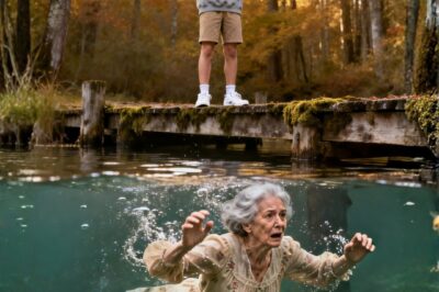 My grandson pushed me into a lake and laughed while I almost drowned. Two weeks later, I drained his college fund—and vanished.