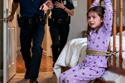 A little girl calls 911 and says, “He said I don’t need pajamas.” When the police see the bed, they’re shocked.