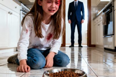 Millionaire finds his daughter eating dog food and goes into shock upon discovering the reason…