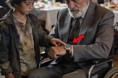 “Sir… My Father Had a Watch Exactly Like Yours” – A Rich Businessman Tried to Have a Homeless Boy Removed From a Five-Star Restaurant until He Said One Sentence That Changed Everything