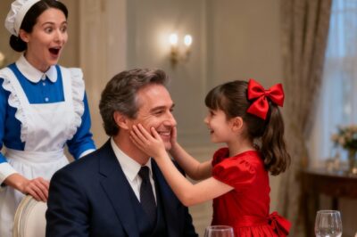 “A blind businessman, a solitary dinner, and a girl who did the impossible.”