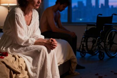 At 40, I agreed to marry a maan with a disabled leg. There was no love between us. On the wedding night, I trembled when I lifted the blanket and discovered a sh0cking truth.