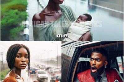 A Ruthless Billionaire Stops for a Homeless Mother Begging in the Freezing Rain With Her Baby — What He Did Next Left Her Speechless and Changed Everything Forever