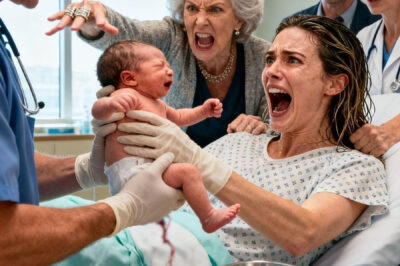d.I was in labor when my mother-in-law burst into the delivery room, screaming that my baby belonged to her daughter. She tried to snatch him off my chest while my husband just stood there frozen. The nurse immediately pulled her away, but it was too late.