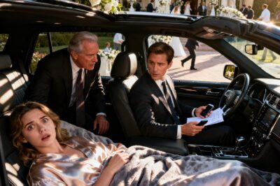 The morning before my sister wedding, our driver suddenly quietly said, “Lie down on the back seat and cover yourself with a blanket. You need to hear this.” I refused, but he insisted, “Trust me.” Half an hour later, I heard takeo…