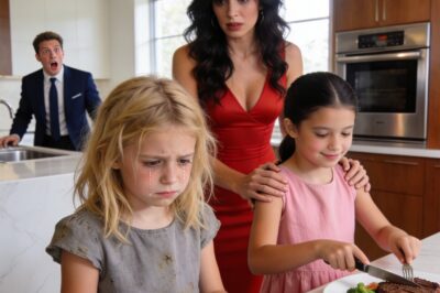 Her Stepmother Fed Her Only Bread While Her Own Daughter Ate Steak — Until a Guest Finally Spoke Up…