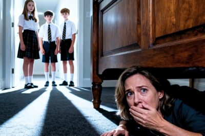 My Neighbor Insisted She Kept Seeing My Daughter at Home During School Hours—So I Faked Leaving for Work and Hid Under the Bed. Minutes Later, I Heard Several Footsteps Moving Through the Hallway.