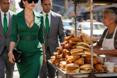 An American woman once fed three homeless children; years later, three Rolls-Royces parked in front of her food stall…