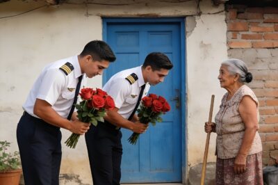 SHE SOLD EVERYTHING SO SHE COULD GRADUATE HER CHILDREN — TWENTY YEARS LATER, THEY ARRIVED DRESSED IN PILOT UNIFORMS AND TOOK HER TO A PLACE SHE NEVER IMAGINED.
