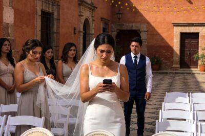 On my wedding day, my parents didn’t come because my sister “suddenly fell ill.” They told me to cancel or be alone forever. Twelve years later, when they walked into my house and saw two children calling me Mom, they understood who had truly been abandoned.