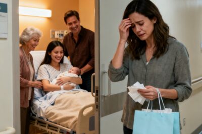 I WENT TO THE HOSPITAL TO CONGRATULATE MY SISTER… AND I HEARD MY HUSBAND SAY THAT HER BABY WAS HIS.