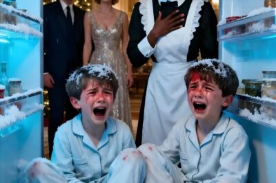 “The girlfriend of a millionaire locked two boys in a freezer, but the revelation by the Black maid turned the mansion upside down.