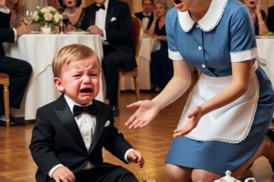 He was smashing plates in a luxury restaurant, and not even his millionaire father could stop him.