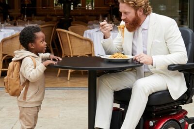 “Give me your scraps and I’ll make you walk again,” the little girl promised the paralyzed millionaire.