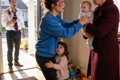 My mother-in-law came over to see her grandkids, unaware her son had abandoned his family for another woman. Yet the moment she walked inside the house, her expression changed…