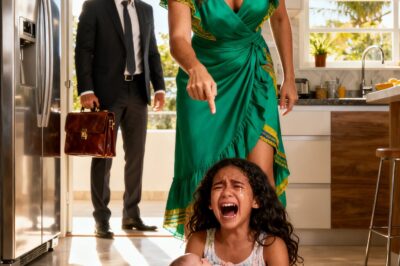 A billionaire father enters his marble kitchen and finds his six-year-old daughter protecting her baby brother from his new wife—little does she know that a trembling whisper, “Daddy, please don’t go away again,” would change his family forever.