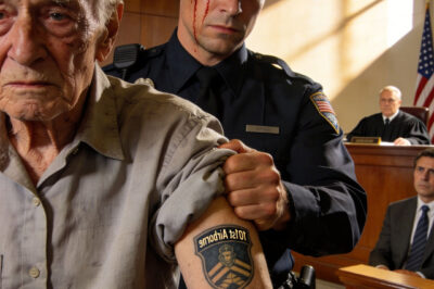 I Uncuffed An Old Criminal — But When I Saw His Arm, I Froze. He Had My Father’s Vietnam Tattoo… And A 55-Year-Old Secret That Changed My Life Forever